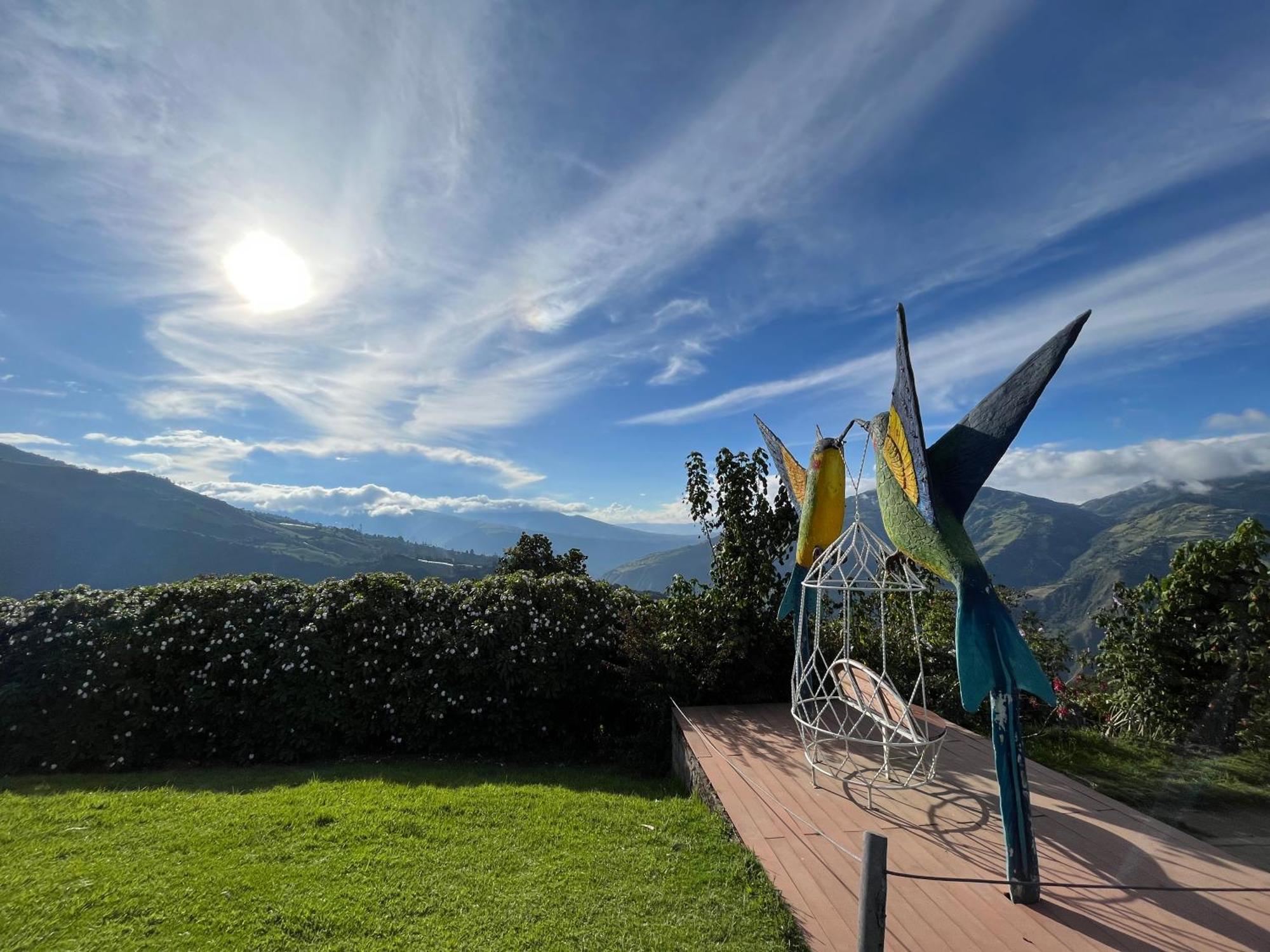 Ferienwohnung Penthouse W/Rooftop Terrace - Volcano View Baños Exterior foto